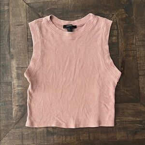 Forever 21 Dusty Pink Muscle Tee